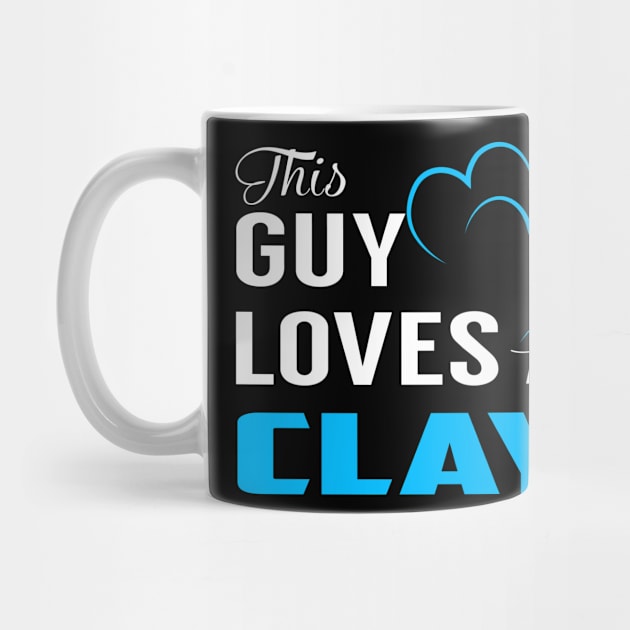 This Guy Loves His CLAY by TrudiWinogradqa